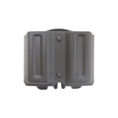 Double Plastic Pistol Mag Pouch with MOLLE Crab Mount (Size #4) for Vector, Glock 17 Double Plastic Pistol Mag Pouch with MOLLE Crab Mount (Size #4) for Vector, Glock 17