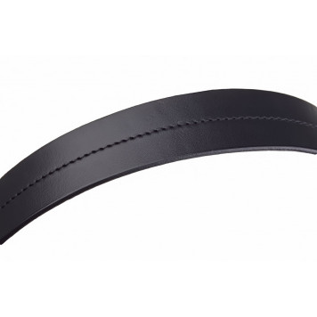 Leather Taiga Belt with Stitched Design - 40mm-4