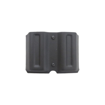 Double Plastic Magazine Pouch with Belt Mount (Size #4) for Vector, Glock 17