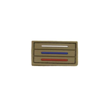 Mini Tactical Russian Flag PVC Patch (25x45 mm)-4