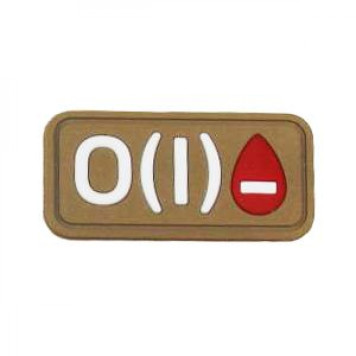 Blood Type PVC Patch-23