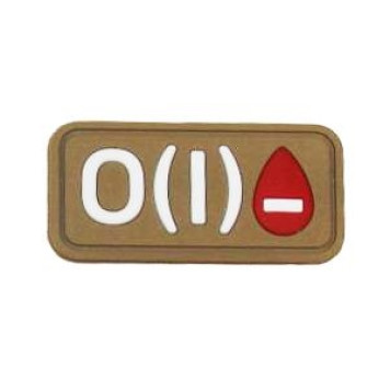 Blood Type PVC Patch-30