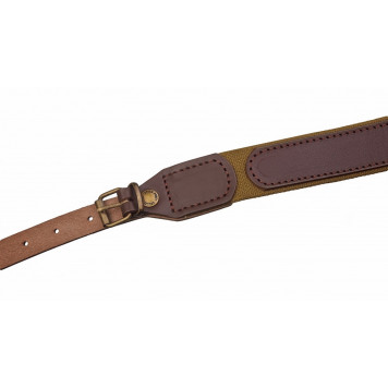 Leather and Canvas Rifle Sling-2