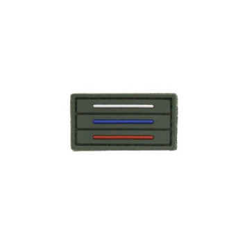 Mini Tactical Russian Flag PVC Patch (25x45 mm)-2