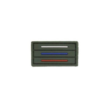 Mini Tactical Russian Flag PVC Patch (25x45 mm)-3