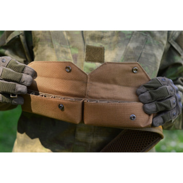 Closed 24-Cartridge Tactical Ammo Belt (12-16 Gauge)-13