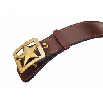 General&s Belt with Star Buckle-2