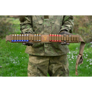 Open 24-Round Ammo Belt (12-16 Gauge)-8