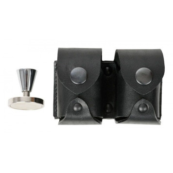 Double Magnetic Revolver Speedloader Holster-3