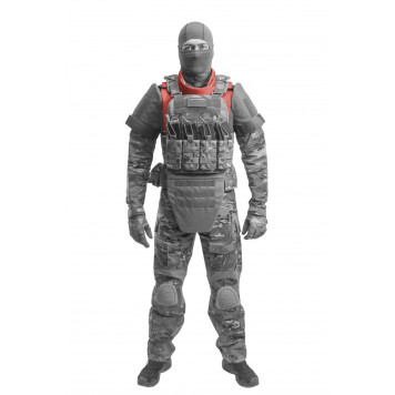 Neck Protection Collar with Anti-Bullet and Fragmentation Armor (550 m/s)-4