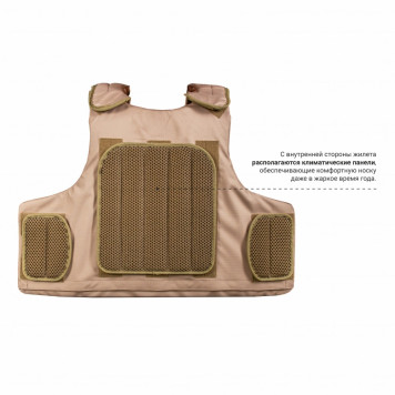 Shield Tactical Vest with Bulletproof and Fragmentation Protection (550 m/s)-4