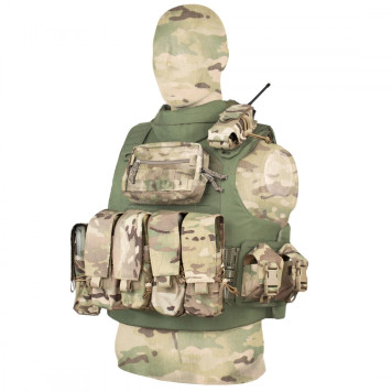 Combat Gear Set with Bulletproof and Fragmentation Protection-1