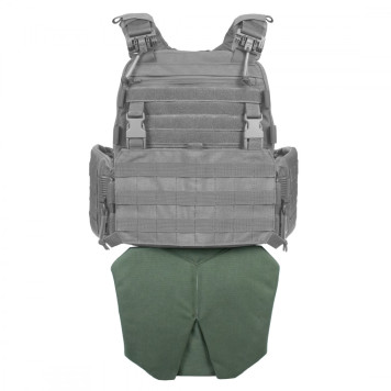 Emerald Anti-Shrapnel Groin Protector with Bulletproof and Fragmentation Protection (550 m/s)-1