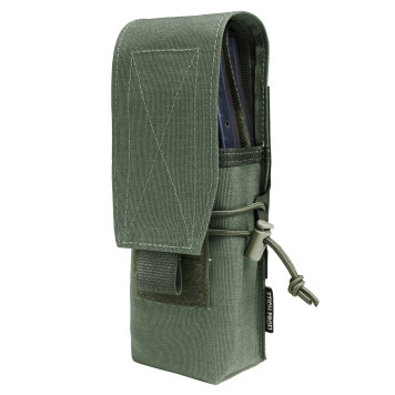 Lightweight AK Magazine Pouch for 1-2 Mags with Elastic Cord, Version 3-5