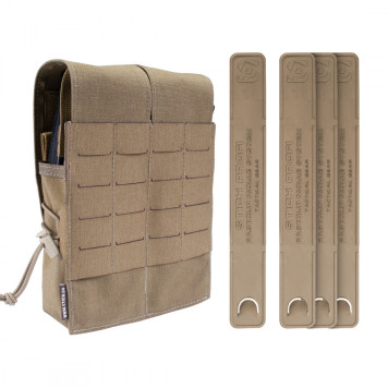 Lightweight AK Mag Pouch for 4 Mags - Versatile Tactical Gear-1