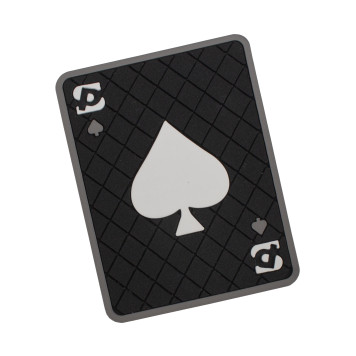 PVC Patch "Ace of Spades" (59x79 mm)-1