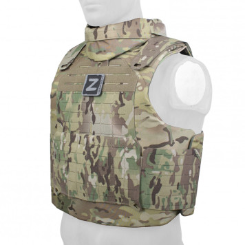 Shield Tactical Vest with Bulletproof and Fragmentation Protection (550 m/s)