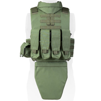 Advanced Ballistic Protection Kit with C2-Class Anti-Bullet and Fragmentation Armor (550 m/s)-9