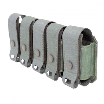Tactical Grenade Pouch for 5x VOg-25 Rounds (MOLLE Compatible)-3