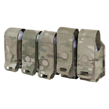 Tactical Grenade Pouch for 5x VOg-25 Rounds (MOLLE Compatible)-5