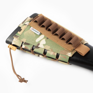 Shotgun Stock Ammo Pouch with Removable Cassette-5
