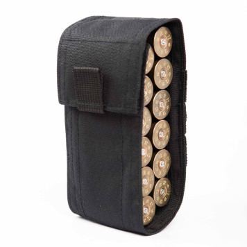 12-Gauge Shotgun Ammo Pouch with 2 Removable Cassettes-12