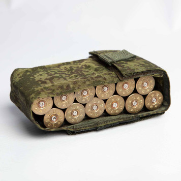 12-Gauge Shotgun Ammo Pouch with 2 Removable Cassettes-3