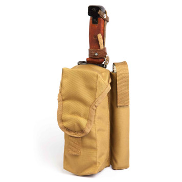 Tactical AK74 (AKM) Double Magazine Pouch with ROP and Bayonet Knife Holder-7