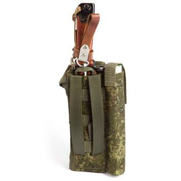 Dual AK-74 (AKM) Magazine Pouch with ROP and Bayonet Knife Holder-3