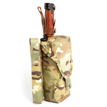 Dual AK-74 (AKM) Magazine Pouch with ROP and Bayonet Knife Holder-8