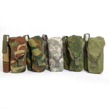 Dual Magazine Pouch for AK-74 (AKM) with Right-Side ROP Pocket-1