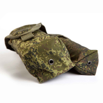 Tactical AK74 (AKM) Double Magazine Pouch with Signal Device & Bayonet Holster-2