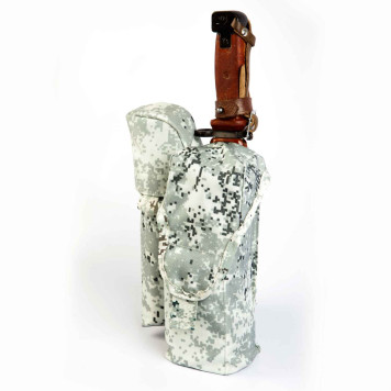 Tactical AK74 (AKM) Double Magazine Pouch with Signal Device & Bayonet Holder-11