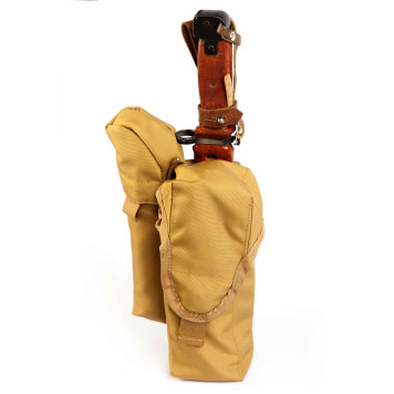 Tactical AK74 (AKM) Double Magazine Pouch with Signal Device & Bayonet Holder-7