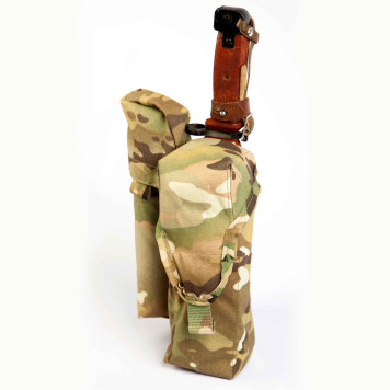 Tactical AK74 (AKM) Double Magazine Pouch with Signal Device & Bayonet Holder-8