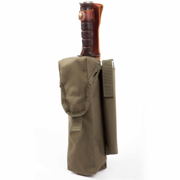 RPK74 Double Magazine Pouch with Bayonet and Grenade Pocket (Left Side)-6