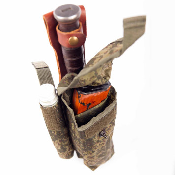 RPK74 Double Magazine Pouch with Bayonet and Grenade Pocket Right Side-4