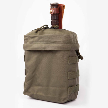 Tactical Magazine Dump Pouch with MOLLE Mounting-2