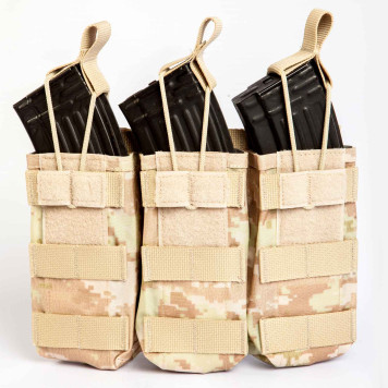 Assault Pouch for 3 AK74 (AKM) Magazines-8