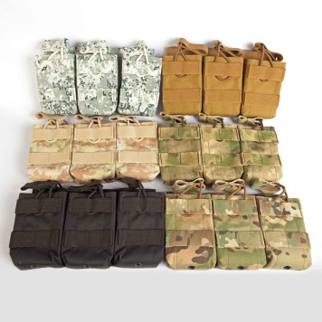 Shortened Assault Pouch for 3 AK74 Magazines-2