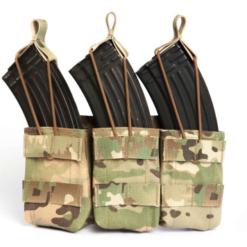 Shortened Assault Pouch for 3 AK74 Magazines-4