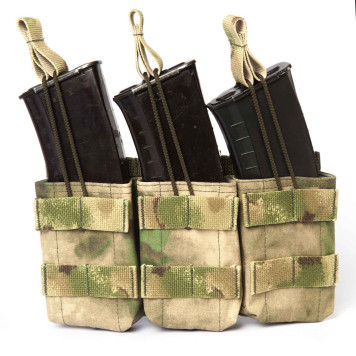 Shortened Assault Pouch for 3 AK74 Magazines-7