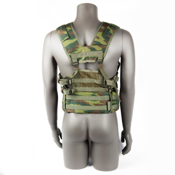 Enhanced Tactical Vest Base with Extended Waist - Small Size-1
