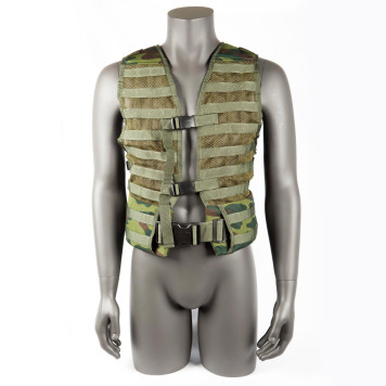 Enhanced Tactical Vest Base with Extended Waist - Small Size-2