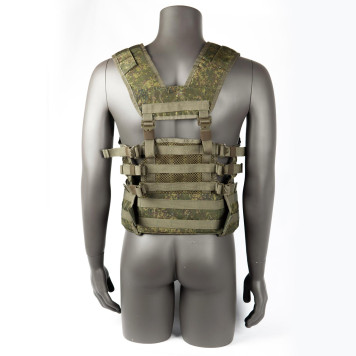 Enhanced Tactical Vest Base with Extended Waist Section-2