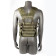 Enhanced Tactical Vest Base with Extended Waist Section