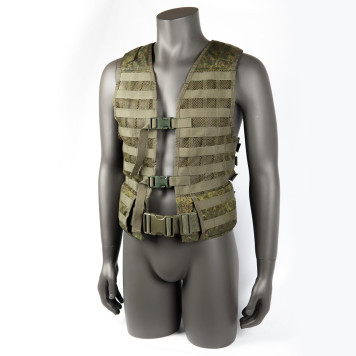 Enhanced Tactical Vest Base with Extended Waist Section-3