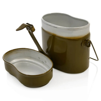 Soviet Army Mess Tin - Ideal for Camping, Hiking, Hunting & Fishing-1