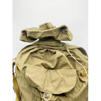 Military Collector&s Hiking Backpack USSR 30L Green Khaki Canvas Duffel Bag-2