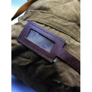 Military Collector&s Hiking Backpack USSR 30L Green Khaki Canvas Duffel Bag-5